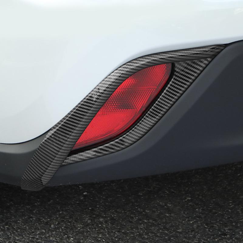 Для Toyota Highlander 2022 хромированный передний задний бампер, противотуманная фара, накладка, водонепроницаемая рамка для противотуманных фар, украшение