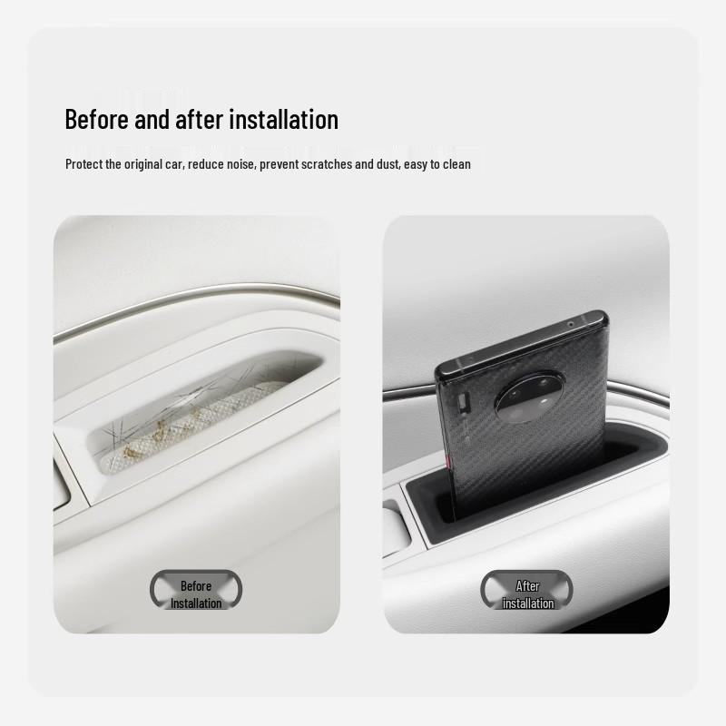 Силиконовая подкладка для хранения для ручки пассажирской двери Xiaomi SU7