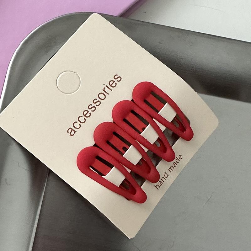 Sweet and Cute Small BB Clip Card Broken Hair Children Bangs Clip Baby Hairpin Girl Headdress Five-pointed Star Hairpin