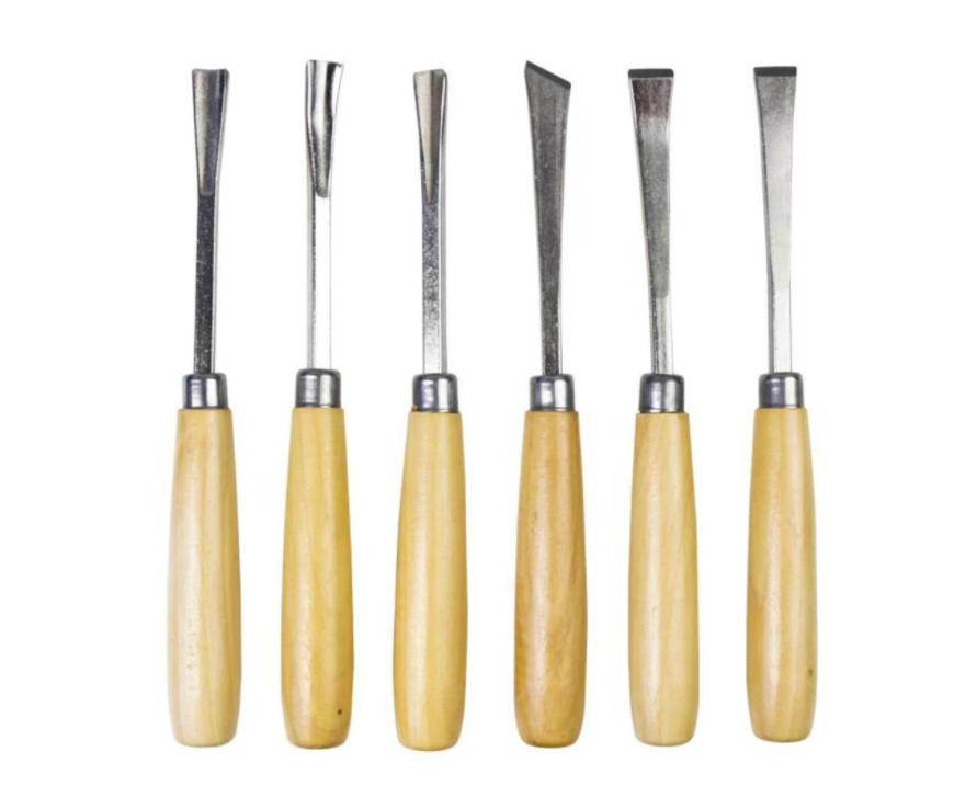 Professional Woodworking Chisel Set 6 Pieces