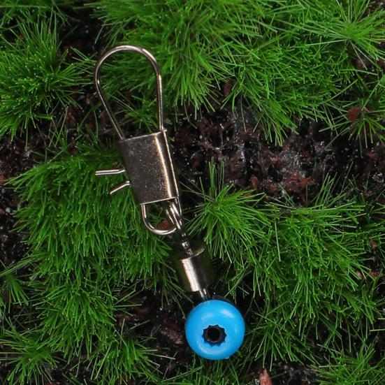 100 шт. Рыболовные стопоры-бобы с застежками-вертлюжками, противоударный буфер, защита лески, аксессуары, коннектор для рыболовного поплавка, стопоры, морская рыбалка