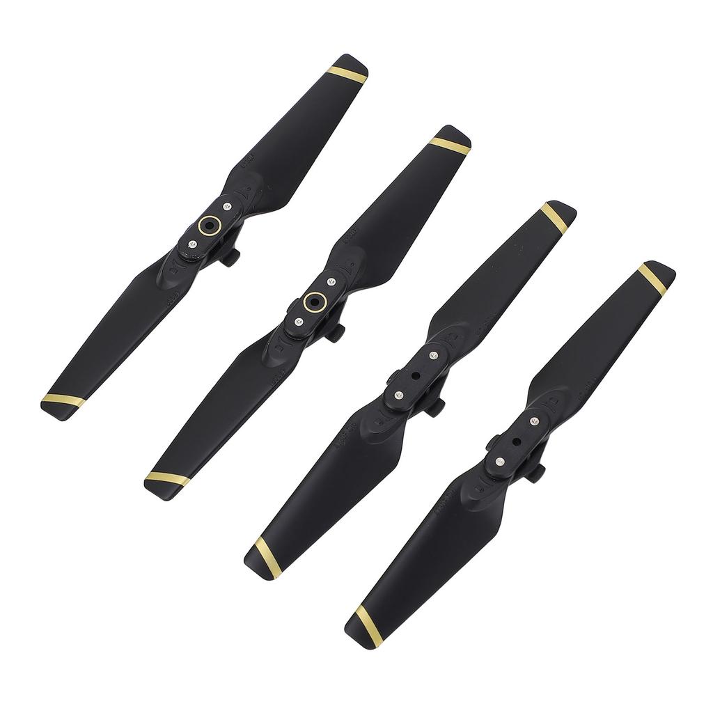 4PCS Drone Propeller ABS Quick Release 4730F Foldable Drone Propeller Replacement for Spark Gold Decor