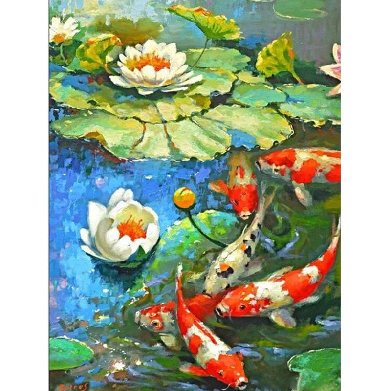 Алмазная картина «Рыба», Алмазная вышивка, полная дрель, квадратное изображение животного из стразов, настенное искусство, подарок ручной работы