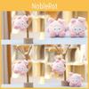 Kirby Mini Adorable Plushie Pendant With Rabbit Appearance For Backpack Decor