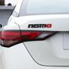 nismo Letter Badge Car stickers emblem rear trunk label decorate universal logo for Nissan NISMO modified car accessories decals