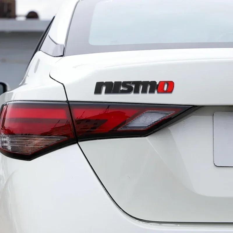 nismo Letter Badge Car stickers emblem rear trunk label decorate universal logo for Nissan NISMO modified car accessories decals