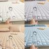 Waterproof  Mattress Pad Antibacterial and Mite-proof Bed Mat Non-Slip Mattress Cover Waterproof Thicken Quilted Bedspreads(No Pillowcases )