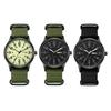 Military Watch Nylon Strap Luminous Analog Display Calendar Simple Stylish Antique Sports Watch Quartz Green Fashion Accessories Birthday Anniversary