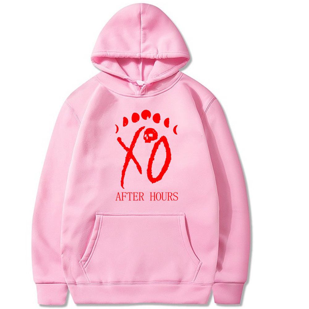 After Hours The Weeknd Hoodies Print Fashion Sweatshirt Hip Hop Casual Unisex Autumn Winter Fleece Streetwear Tops
