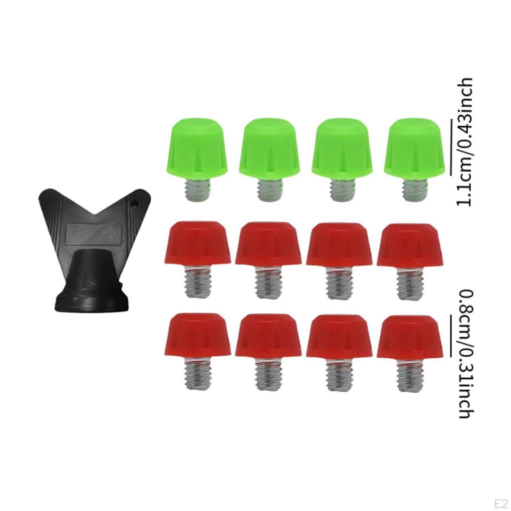 12 Штук Шипы для Футбольной Обуви Шипы для Футбольных Бутс Нескользящие Запасные Профессиональные