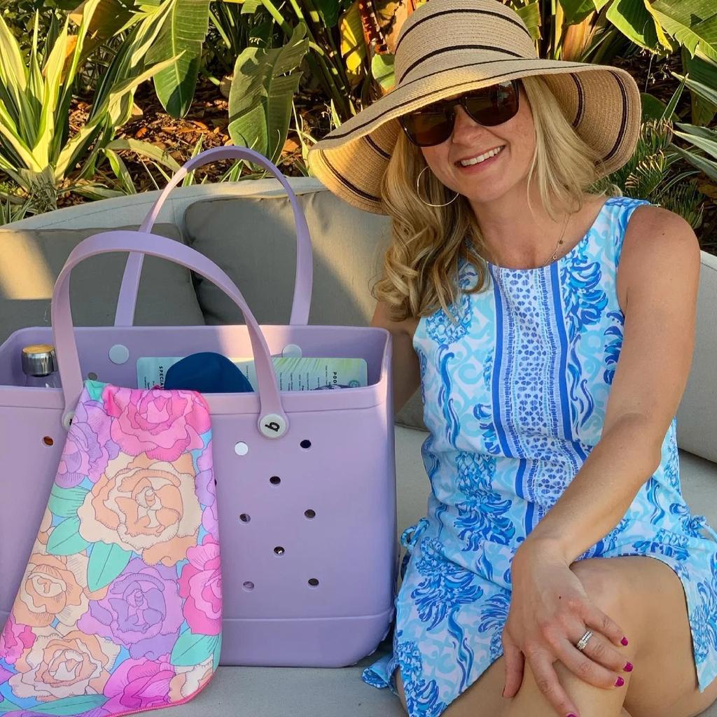 X-Large Rubber Beach Bag For Men & Women Large Capacity Travel Bag Beach Tote Bag For The Beach Boat Pool