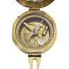 6.35 cm Brass Brunton Compass with Wooden Box Wedding, Anniversary, Birthday, Christmas Gift