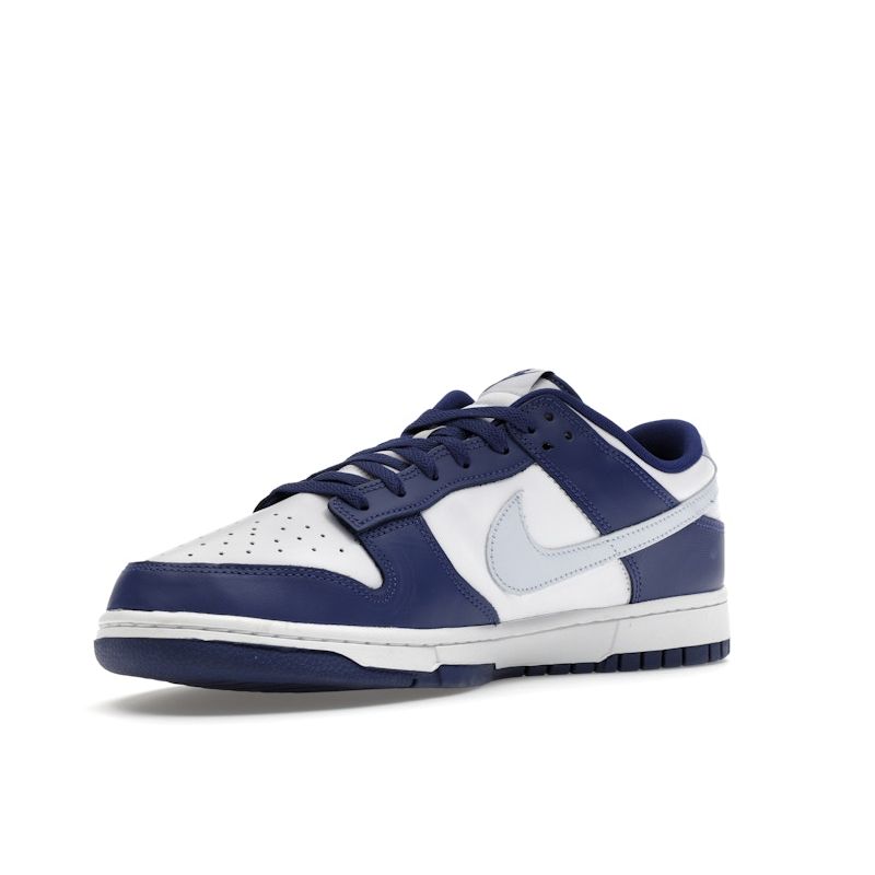 Nike Кроссовки Dunk Low Retro Мужские Глубокий Королевский Синий Футбольный Серый Белый DV0833-401