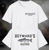 Футболка Heyward's Seafood OBX (перед и спина) | Мягкая футболка
