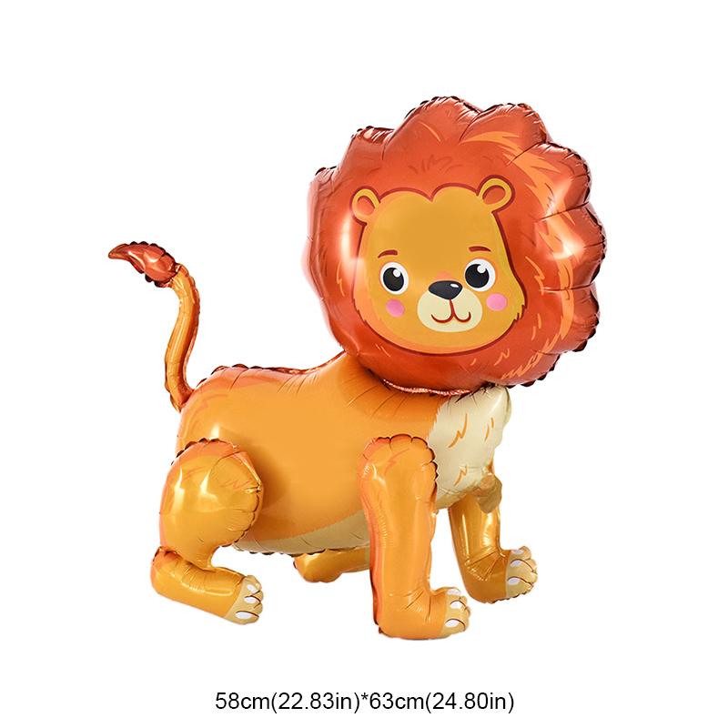 4D единорог фольгированные шары слон животное стенд воздушный шар для детей девочек единорог день рождения украшения принадлежности для детского душа