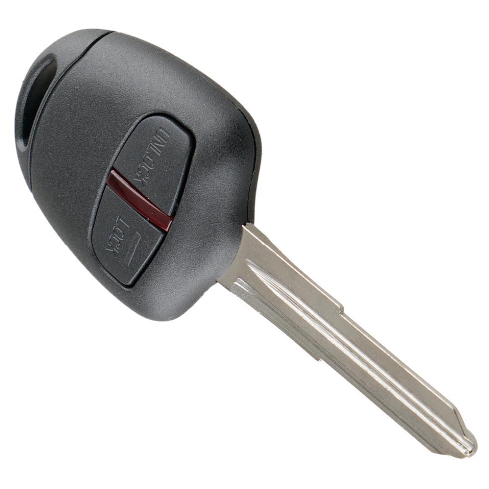 433Mhz 2 Buttons Car Remote Key Fit for MITSUBISHI Outlander Pajero Montero Triton ASX Lancer