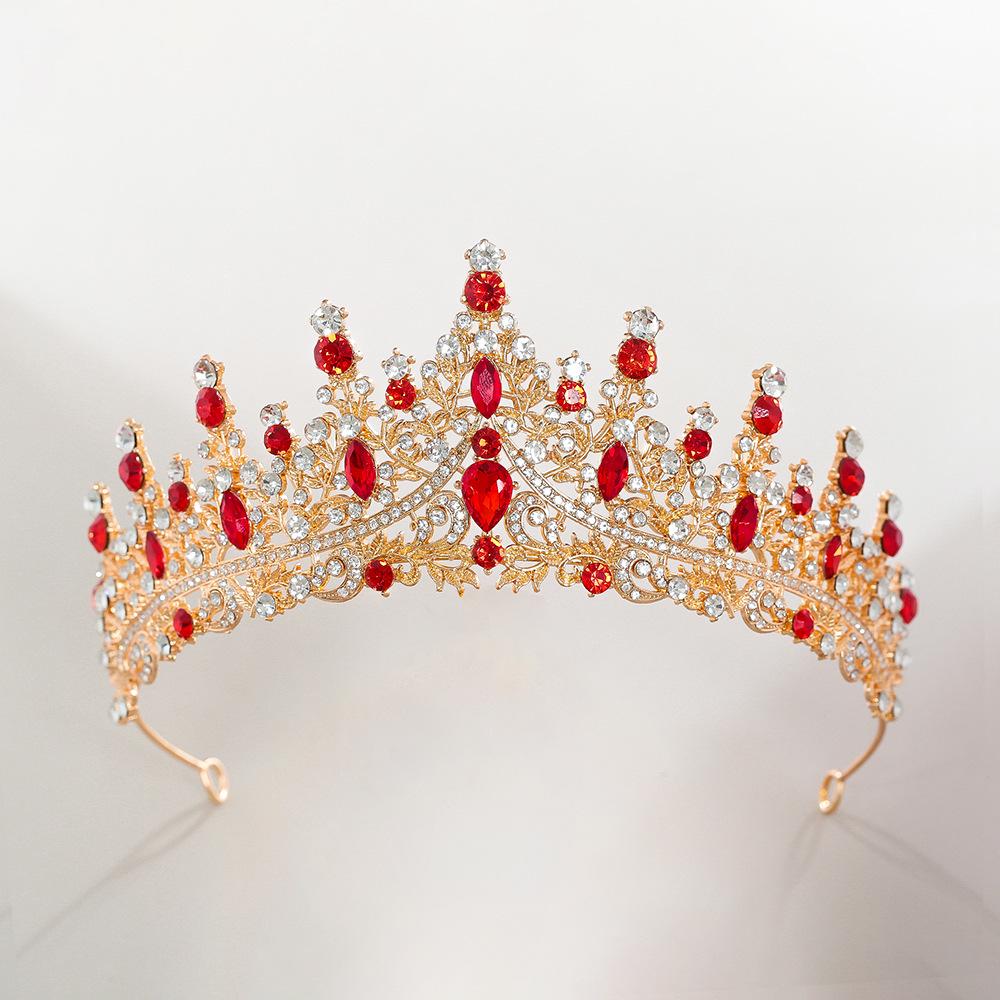 Элегантная хрустальная свадебная тиара - Свадебный и праздничный аксессуар для волос