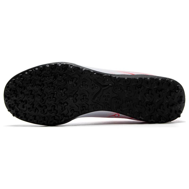 Puma Attacanto Round Toe Lace-Up TF TT Football Shoes Men Football Shoes White Pink 107478-04