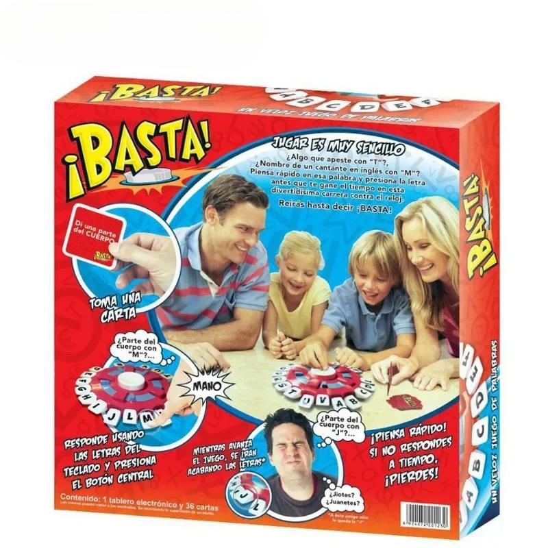 Children's Educational Dining Table Toys Crazy Letter Game Parents Interactive Turntable Toys Family Game