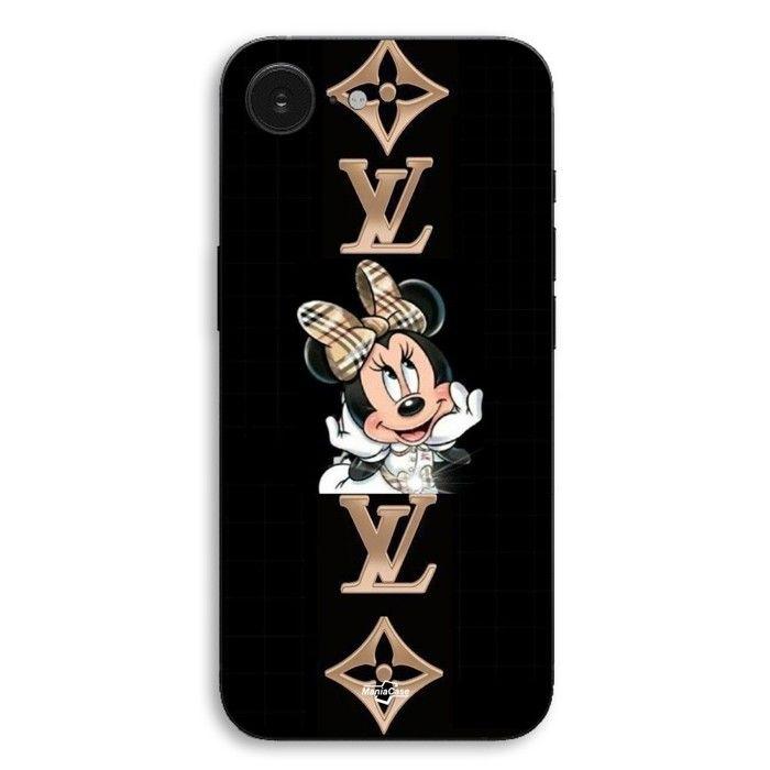 Чехол Для iPhone 17e Минни LV черный фон Maniacase