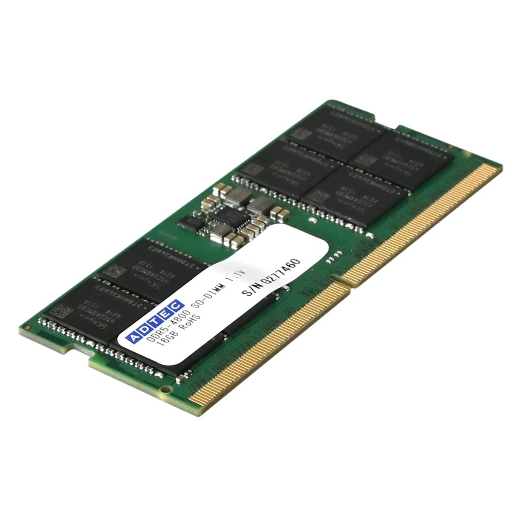 Adtech UDIMM 16 ГБ, гарантия 6 лет, совместимость с JEDEC, DDR5-4800 ADS4800N-H16G