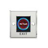 Door Infrared Sensor Switch Touch Free NO NC COM for Access Control Systems Gate 12V 86x86mm