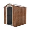 Strong Reinforced Roof  Galvanized Steel Metal Shed Outdoor Metal Garden Shed with for Tool Storage