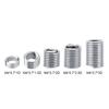 100pcs M4 Stainless Steel SS304 Coiled Wire Helical Screw Thread Inserts
