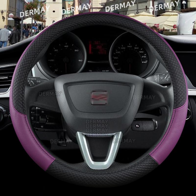 Для SEAT Exeo 2008 ~ 2013 Автомобильный чехол на руль из искусственной кожи Нескользящий 9 цветов Автоаксессуары Быстрая доставка