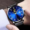Fashion Mens Watches Luxury Stainless Steel Calendar Quartz Wrist Watch for Men Business Casual Clocks