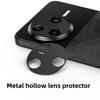 For Xiaomi Poco F7 Ultra 5G Hollow Lens Protector Aluminum Alloy Phone Camera Bezel Cover