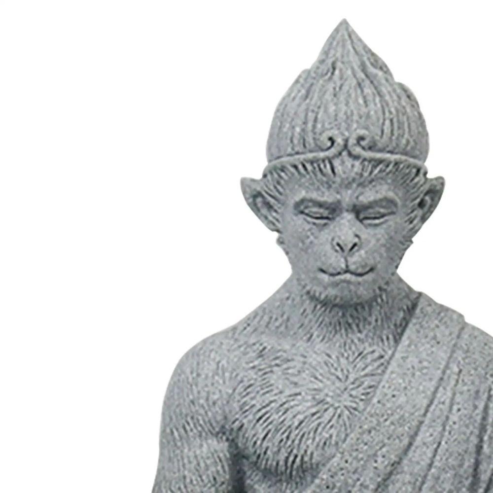 Милая статуя короля обезьян, будда, сад обезьян, статуя будды, монах Укун, статуэтка для спальни