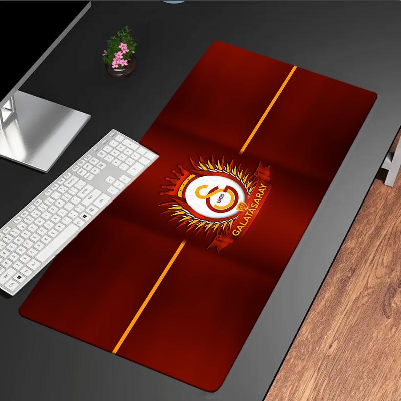 Galatasaray Football Club Mouse Pad, Rubber Base, Mouse Pad for Gamers and Office Use, Gaming Desk , Easy To Clean Mat Christmas fan gifts
