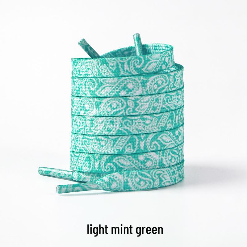 Cashew Flower Shoelaces for Air Force 1, Canvas Shoes, and Dunk Sneakers – Unisex