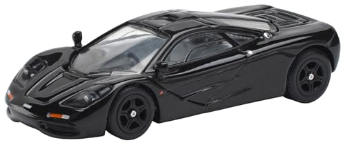 POP RACE 1/64 McLaren F1 Цвет Jet Black Готовая модель PR640230