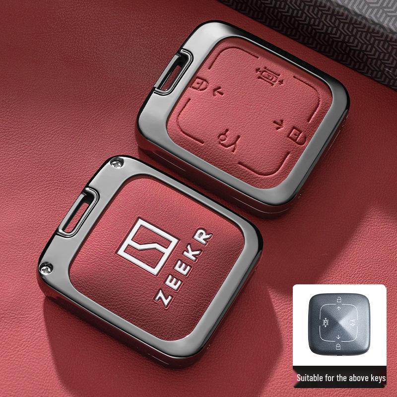 Bluetooth Брелок-Ключница для Zeekr JiKe 007 - Автоаксессуар, Чехол, Пряжка и Мужская Сумка