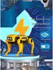 Solar-Powered Remote Control AI Robot Dog - DIY Educational Toy for Kids