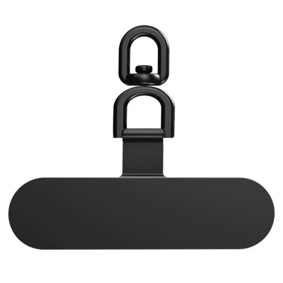 Накладка на телефон из нержавеющей стали, прочный зажим, накладки на привязь для телефона