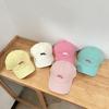Candy Color Children Baseball Hat Embroiderey Teenagers Peaked Cap Quick Drying Sun Hat  Boys/girls