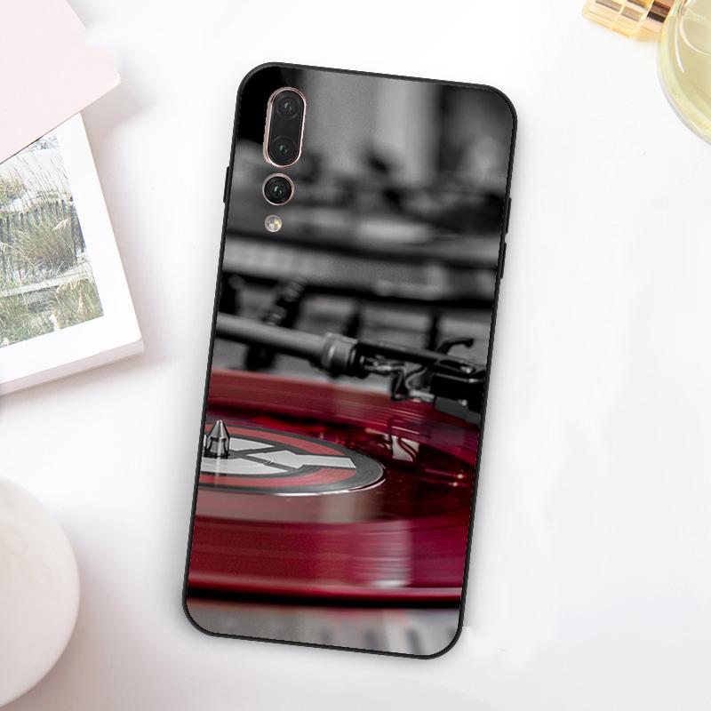 Vinyl DJ Record Art For Huawei Nova 5T 9 10 SE 7i 8i 11i 12i Y73 Y90 Y70 Y72 Y61 Y91 Y60 P20 P40 P30 Lite Case