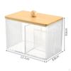 Cotton Pad Container Makeup Swab Ball Holder Jar Dustproof Qtip Dispenser for