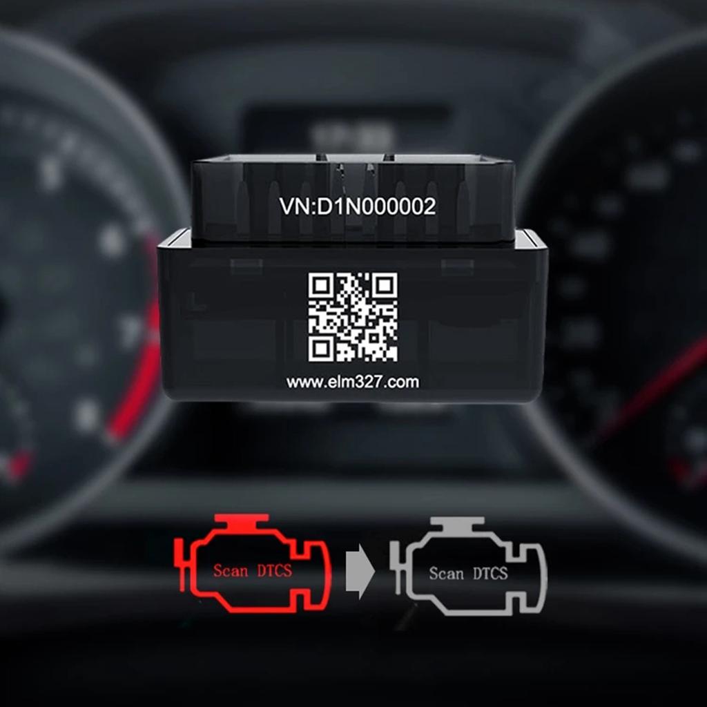 V01H4 Автомобильный считыватель ELM327 V1.5 OBD2 Bluetooth 4.0 сканер OBDII автомобильный диагностический сканирующий инструмент для IOS Android Windows