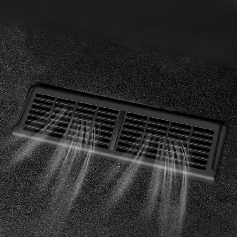 Для Tesla Model Y 2024 Аксессуар Защитная крышка воздухозаборника под сиденьем Модель 3 2024 Ремонт салона Крышка воздухозаборника под сиденьем