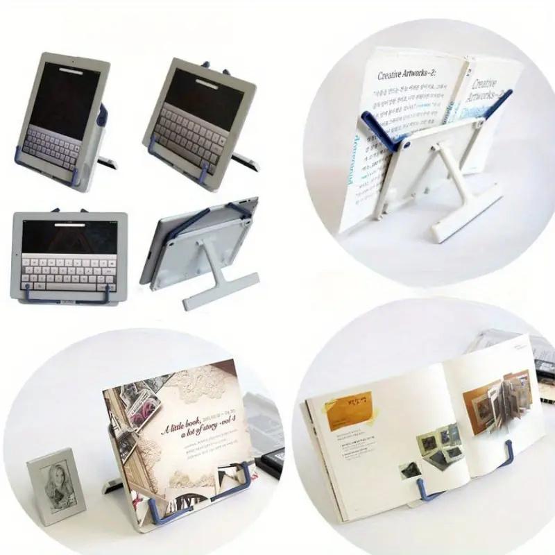 Универсальная регулируемая подставка для нот, Универсальная полка для чтения книг, Портативная полка для чтения книг, Для чтения и обучения