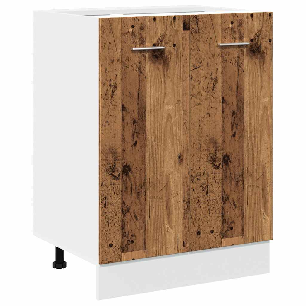 Vidaxl Szafka, Stare Drewno, 60X46X81,5 Cm, Materiał Drewnopochodny