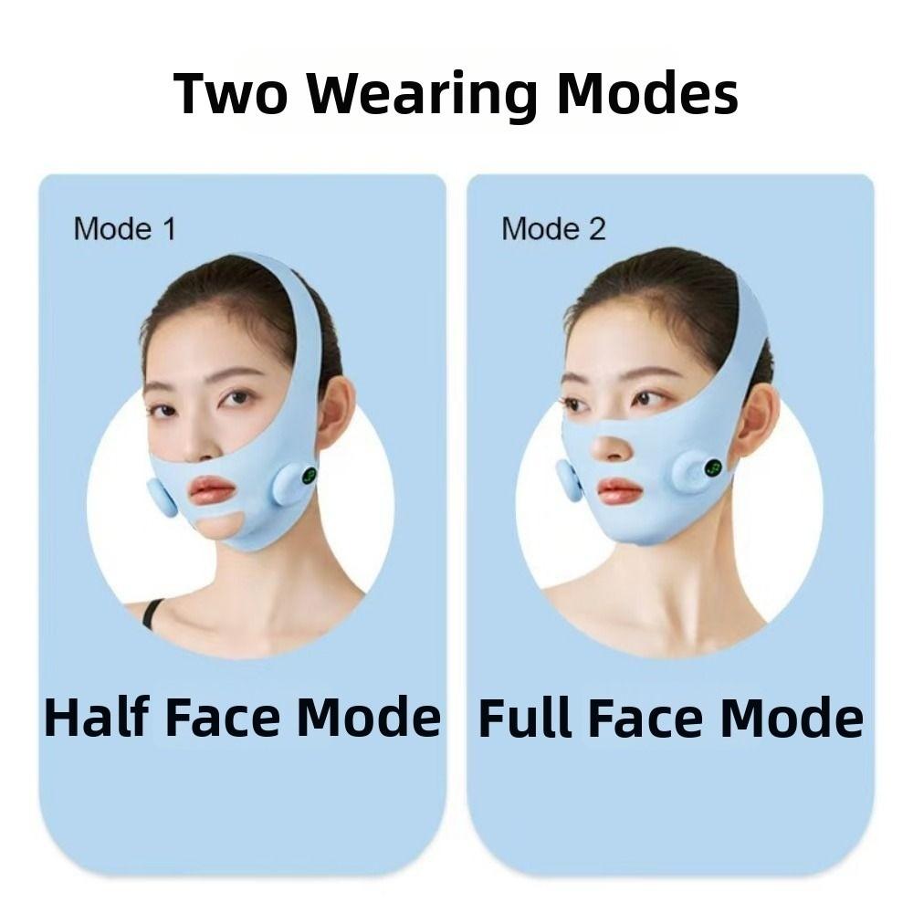 Electric EMS Facial Lifting Machine Intelligent Chin Cheek Slimming Strap Women