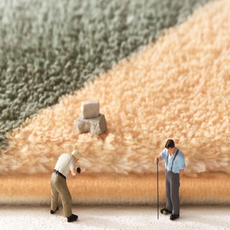 Ковер для декора спальни в мультяшном стиле, ковры большой площади для гостиной, утолщенный плюшевый коврик для ползания ребенка, пушистый мягкий детский ковер