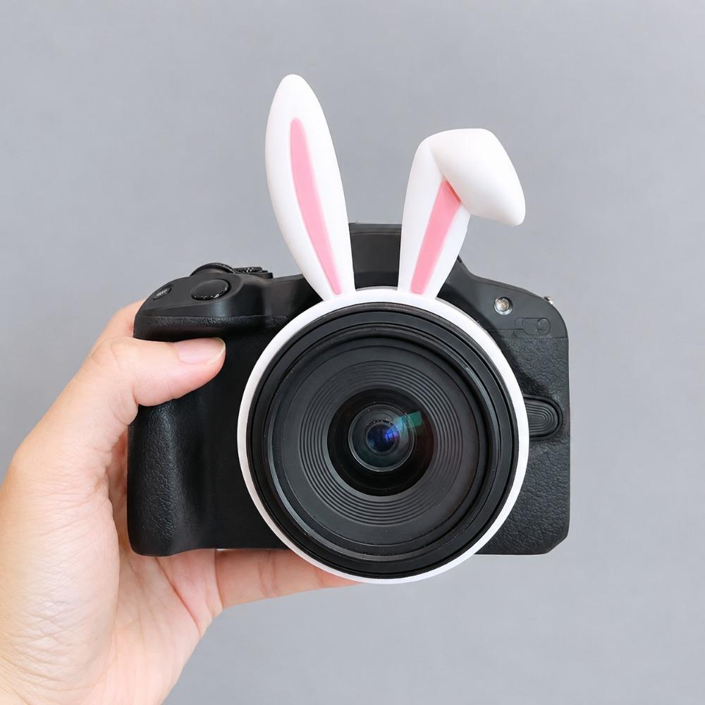 Silicone Camera Decoration Protective Cartoon Lens Ring Creative Camera Lens Accessory Photography