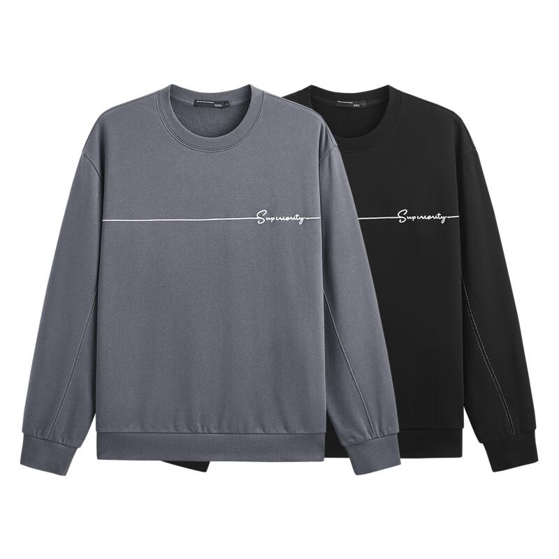 GXG Men's 2024 Embroidered Crew Neck Sweatshirt