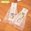100Pcs Sandwich Plastic Packaging Transparent Triangle Bags For Bread Butty Bags Birthday Party Decoration Treat